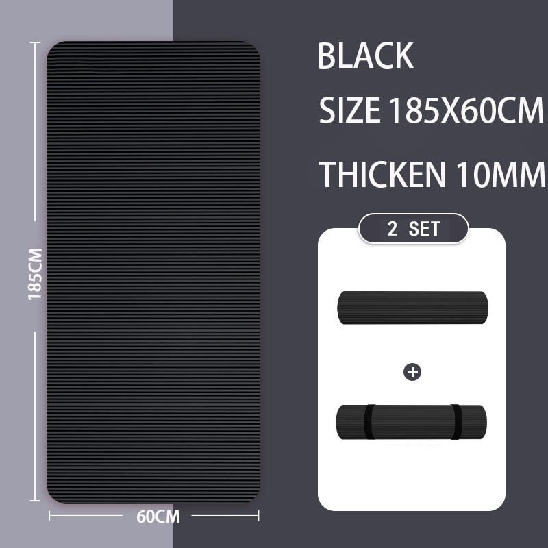 Thick Non-slip Yoga Mat High-density
