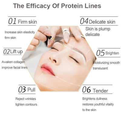 Protein Thread Lifting Set Face Filler Absorbable Collagen